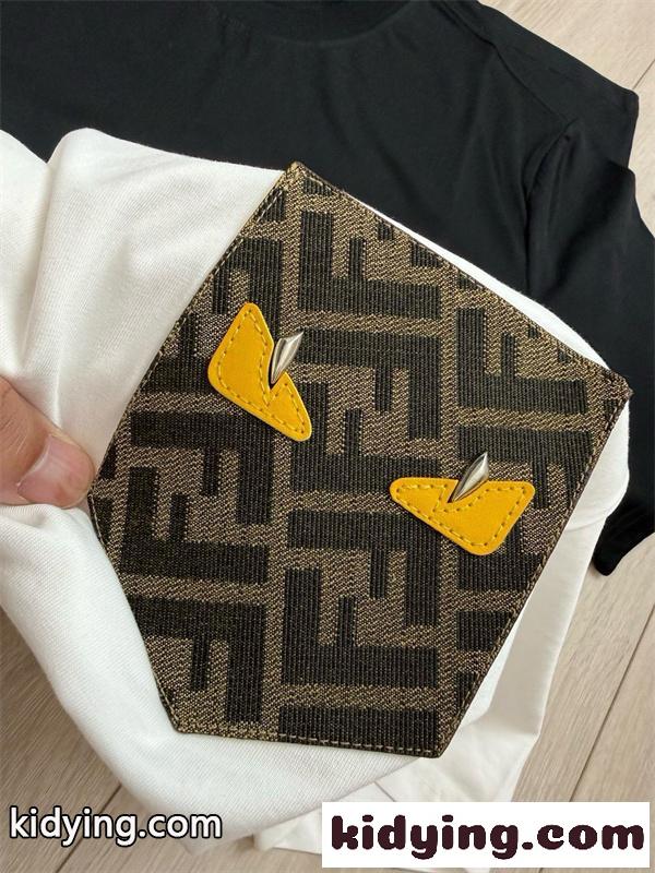 ハイエンドファッション トレンドコレクション ユニセックス FENDI フェンディ コピー 半袖Tシャツ-8