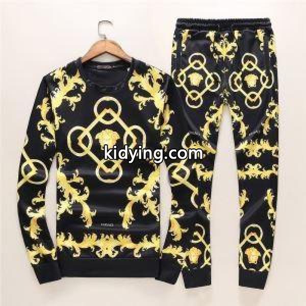 ヴェルサーチ VERSACE 上下セット 2017秋冬 特別人気感謝SALE 驚きの破格値人気_ヴェルサーチ VERSACE_ブランド コピー 激安(日本最大級)-0