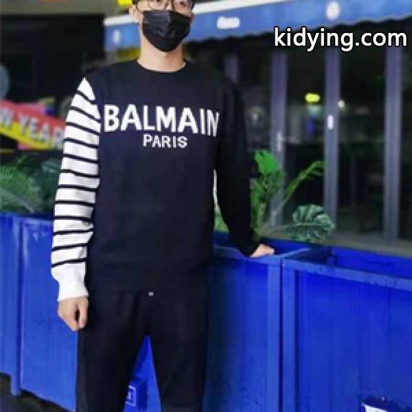 おしゃれ着こなしBALMAIN バルマン メンズ コピーセーター 個性でトレンド 唯一無二の存在感を放つ-0