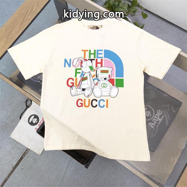 春夏人気色コーデスタイルを演出 GC激安半袖tシャツ偽物 オーバーサイズ イチゴのプリント 品が良く見た目-0