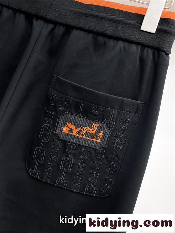 ジョガーパンツ モダン エルメス 偽物 スポーツミックス スタイリッシュ 快適 HERMES-5
