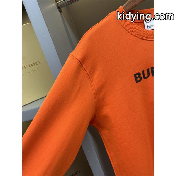 黒色白ロゴシンプルデザイン Burberry 秋冬定番愛用 バーバリー スーパーコピー パーカー 日常使い万能-4