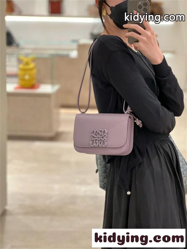 LOEWE 2026春夏人気ランキングロエベショルダーバッグコピーパープルお洒落数量限定-6