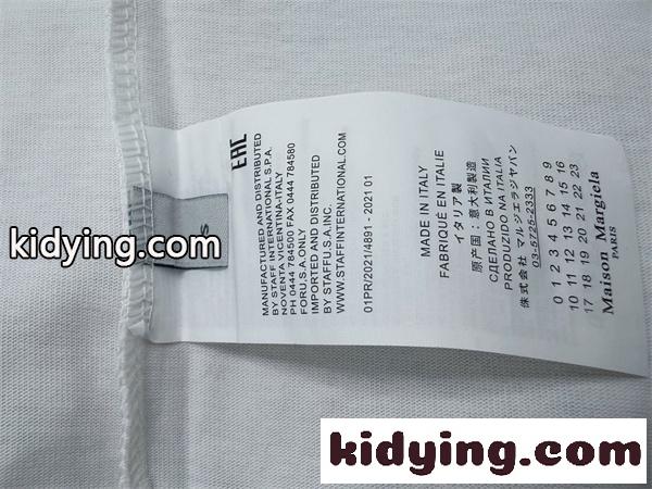 フロントアート クルーネック シックスタイル MAISON MARGIELA メゾンマルジェラ コピー ロゴTシャツ 洗練ムード-9