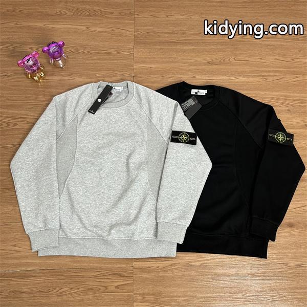 ストーンアイランド 偽物 トレーナー クラシック デザイン 高品質 ラグランスリーブ STONE ISLAND-0