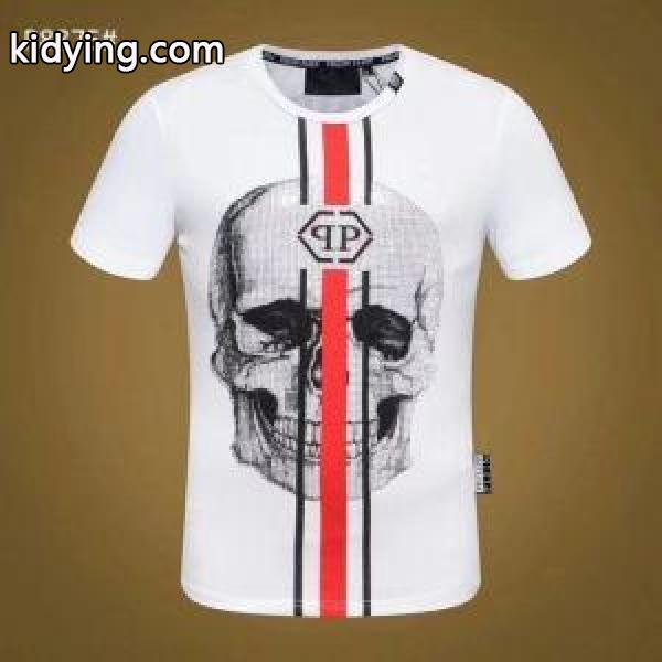今や定番アイテム好評品 Tシャツ/ティーシャツ 着回し力抜群大人気 PHILIPP PLEIN 2色可選 注目ブランドは2019最新_フィリッププレイン PHILIPP PLEIN_ブランド コピー 激安(日本最大級)-1