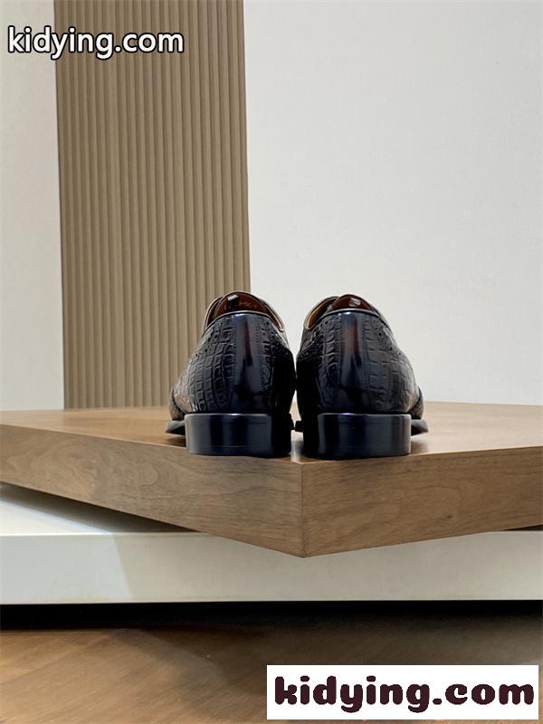 Berluti ベルルッティ スーパーコピー 革靴 クロコ型押し 本革 ドレスシューズ 高級感  2026新作-7