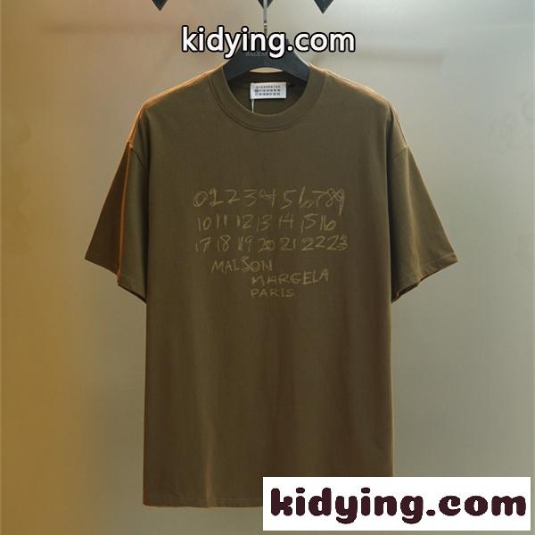 アイコニックモチーフ ヴィンテージテイスト ストリートコーデ MAISON MARGIELA メゾンマルジェラ コピー Tシャツ 存在感-0