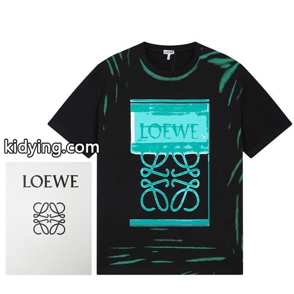 LOEWE 春夏大人気新品半袖 ロエベ ｔシャツ×トトロコラボシリーズ 男女兼用-0