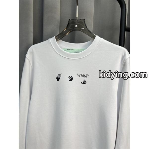 ミニロゴデザイン 高級感 ブラック 2025秋冬大人気 限定販売 セーター Off-White オフホワイト コピー-5