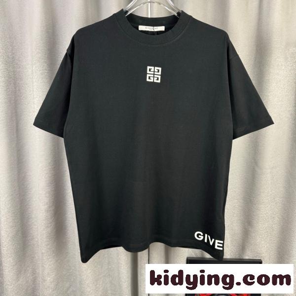 GIVENCHY コピー 2026新作 ミニマルロゴ 半袖カットソー ストリートモード 上質カジュアルTシャツ-7