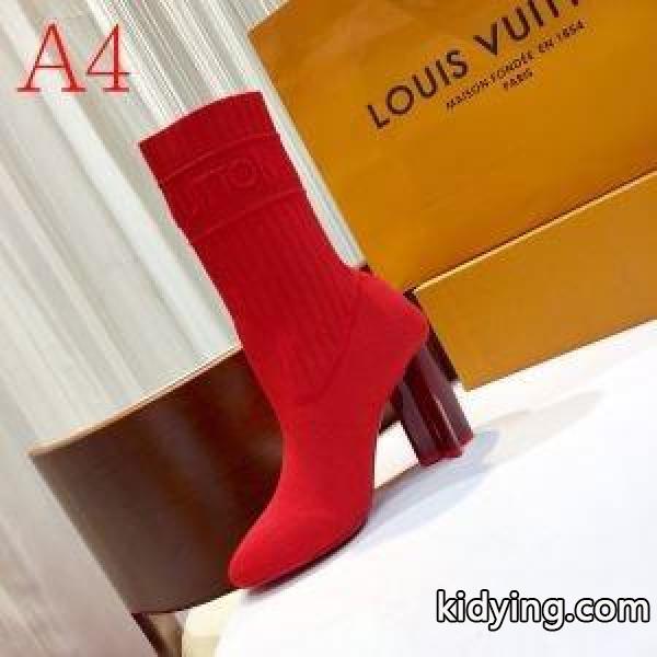 ルイ ヴィトン 多色可選 ナチュラルコーデに使いやすい LOUIS VUITTON ふんわりまとって暖かお洒落 レザーブーツ 秋冬着こなしも上品に演出_ルイ ヴィトン LOUIS VUITTON_ブランド コピー 激安(日本最大級)-3