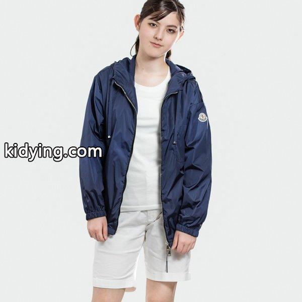 モンクレール MONCLER TREFLE サイズ00 ナイロン ジップアップ フード付きジャンパー ネイビー 4613985 54164 レディース :moncler-trefle:ZOKZOK - 通販ショッピング-0