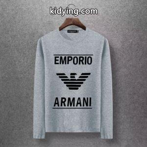 アルマーニ ARMANI 長袖Tシャツ 多色可選 2019秋冬の必需品 季節感溢れる秋らしいコーデ_アルマーニ ARMANI_ブランド コピー 激安(日本最大級)-3