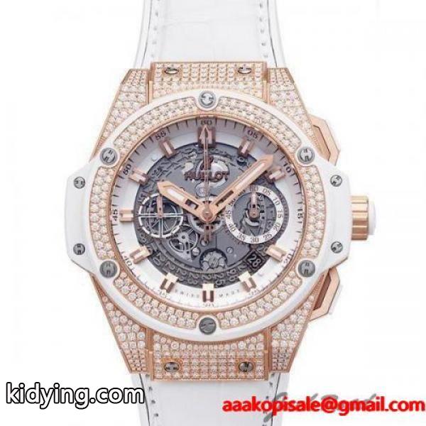 ウブロ HUBLOT キングパワー ウニコ キングゴールド ホワイトパヴェ 701OE0128GR1704 【新品】 時計 メンズ :hu220:ジャックロード - 通販ショッピング-0