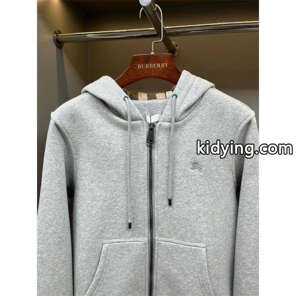バーバリー Burberry スーパーコピー 軽暖 シンプル 洗練フォルム 秋冬ジップアップパーカー-1