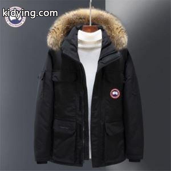 カナダグース 防寒とおしゃれを両立させるコーデ メンズ ダウンジャケット CANADA GOOSE 寒い季節の王道アイテム 2色可選 2019秋冬におすすめ着こなし_カナダグース CANADA GOOSE_ブランド コピー 激安(日本最大級)-1