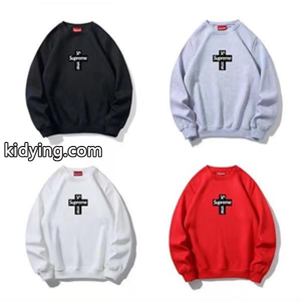 SUPREME今最もHOTなプリント シュプリーム通販 スエットシャツ シンプルで着心地よい 売れ筋-0