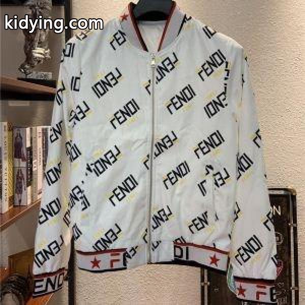 強くおすすめしたい 2019年春夏シーズンに登場 フェンディ FENDI 2色可選 ブルゾン 2019年春夏シーズンに登場_フェンディ FENDI_ブランド コピー 激安(日本最大級)-1