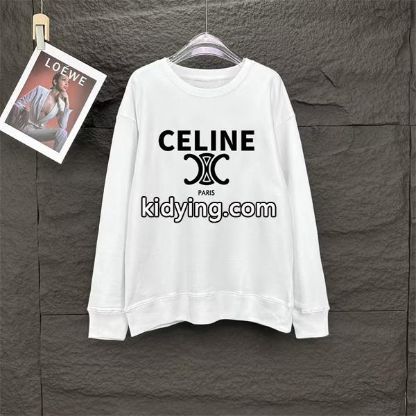 CELINE セリーヌ コピー 魅力急上昇!2025秋冬冬支度 ブラック アイコニック スウェット-1