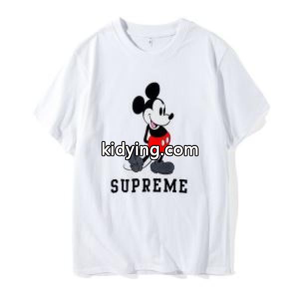 大絶賛! 2018春夏新作 通気性に優れた 半袖Tシャツ シュプリーム SUPREME 2色可選_半袖Tシャツ_メンズファッション_スーパーコピーブランド激安通販 専門店-0
