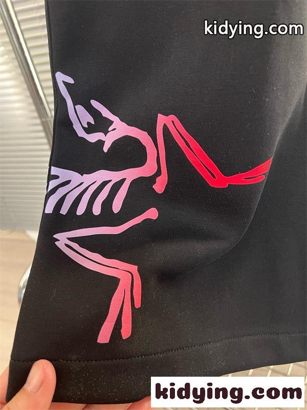 プリント ショートパンツ アークテリクス コピー ウエスト調整可能 ソフト素材 スポーツ ARCTERYX-5