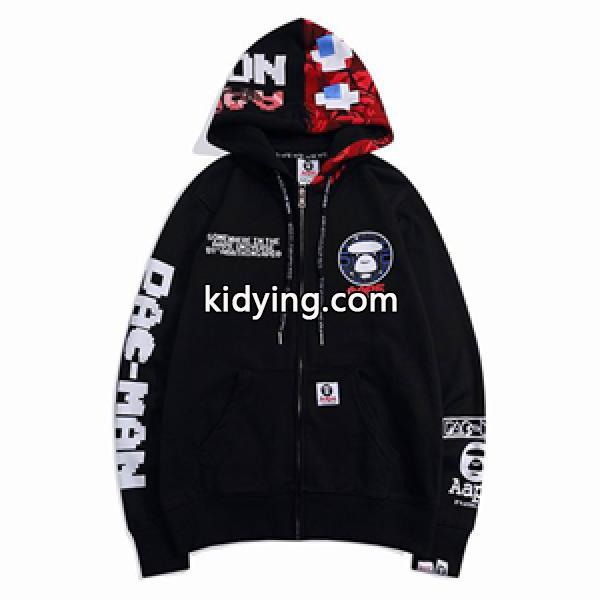 国内外で注目を浴びAAPE スーパーコピー ジップアップパーカー 男女兼用 バランスの良い色味のマッチ感-0
