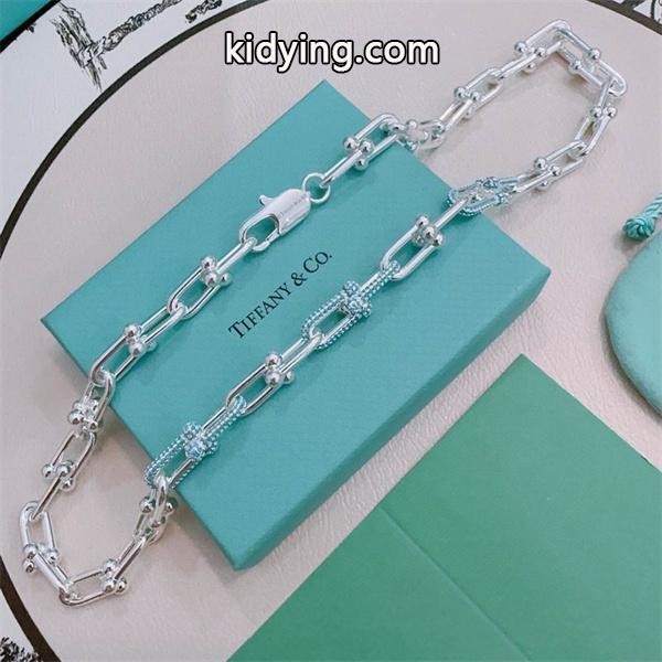 期間限定 立体リンク デザイン チェーン ネックレス Tiffany&Co ティファニー コピー-1