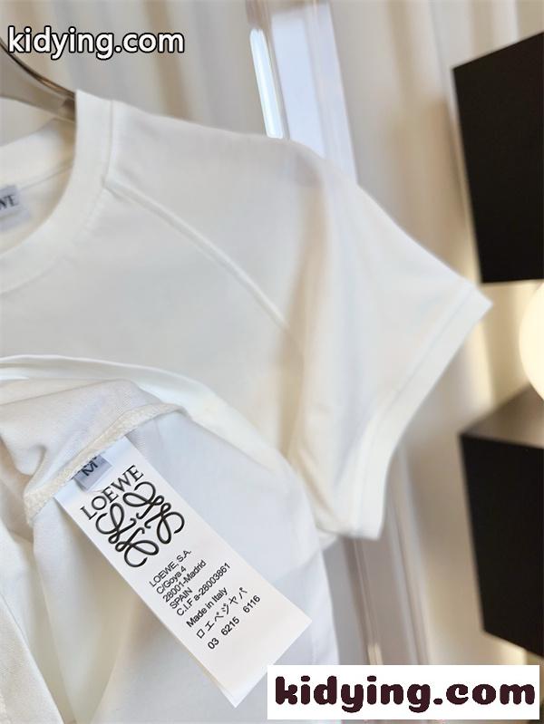 ♥ホワイト色♥ロエベ tシャツコピーLOEWE激安通販新作人気2026レディースファッション-6