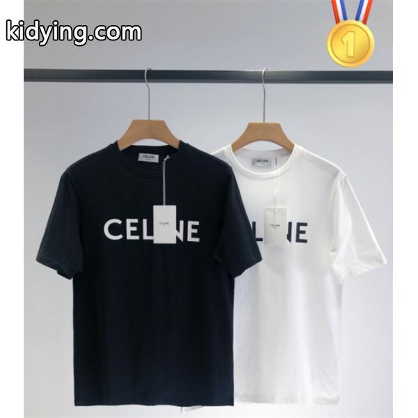 CELINE セリーヌコピーTシャツ/半袖今季大人気新作登場 2色可選_Tシャツブラウスシャツ_レディースファッション_スーパーコピーブランド激安通販 専門店-0