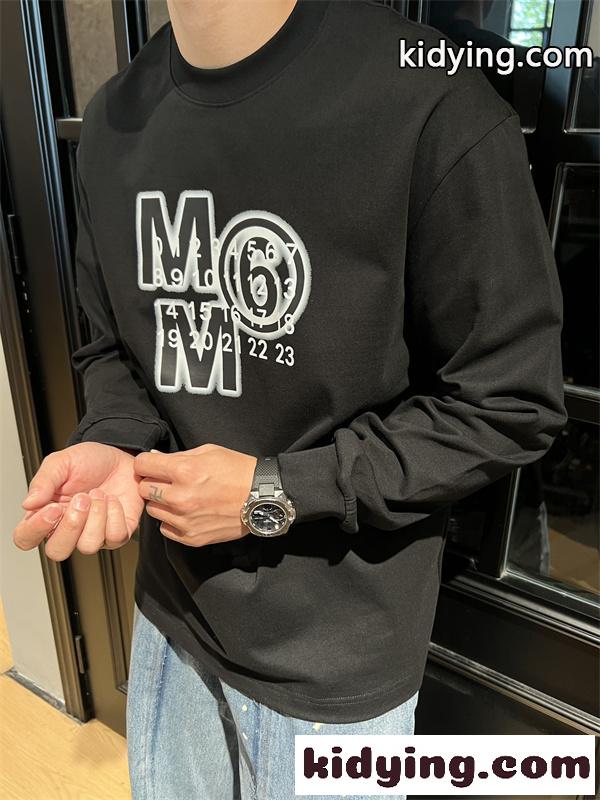 オーバーフィット モードスタイル MAISON MARGIELA メゾンマルジェラ コピー 長袖Tシャツ ストリートコーデ-2