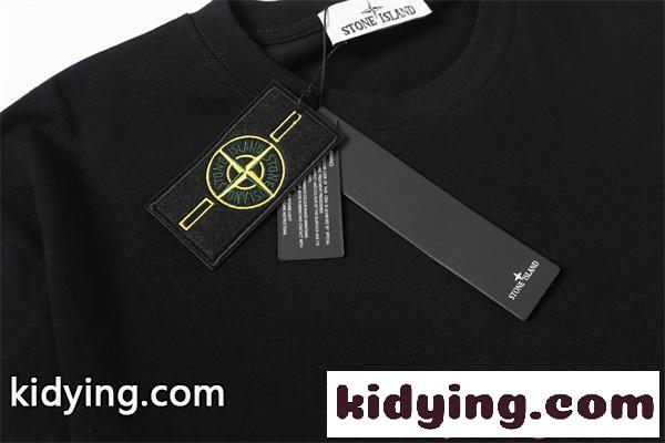 STONE ISLAND ストーンアイランド コピー おすすめ 注目 半袖Tシャツ モード系 柔軟質感 シンプル 2026新作-3