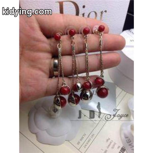 ディオール 2015 海外セレブ愛用 パール ロングピアス 8色可選_ディオール DIOR_ブランド コピー 激安(日本最大級)-6