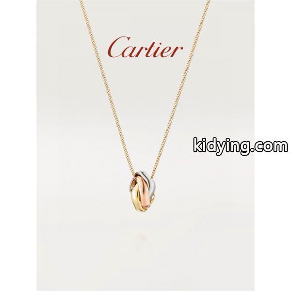 人気❤激安カルティエ ネックレスコピートリニティ ボックス ネックレス 三色エディション Cartier Trinity Box-3