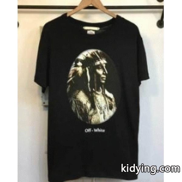 快適　カジュアル　Off-White　オフホワイト　メンズ　半袖 Tシャツ　インナー　2色可選-0