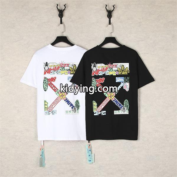 Off-White オフホワイト 春夏トレンドカラー 半袖Tシャツ シーズンの流行にチェック_Off-White オフホワイト_ブランド コピー 激安(日本最大級)-0