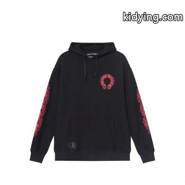 CHROME HEARTS コピー 魅力 レッドホースシュー スタイリッシュ パーカー クロムハーツ-1