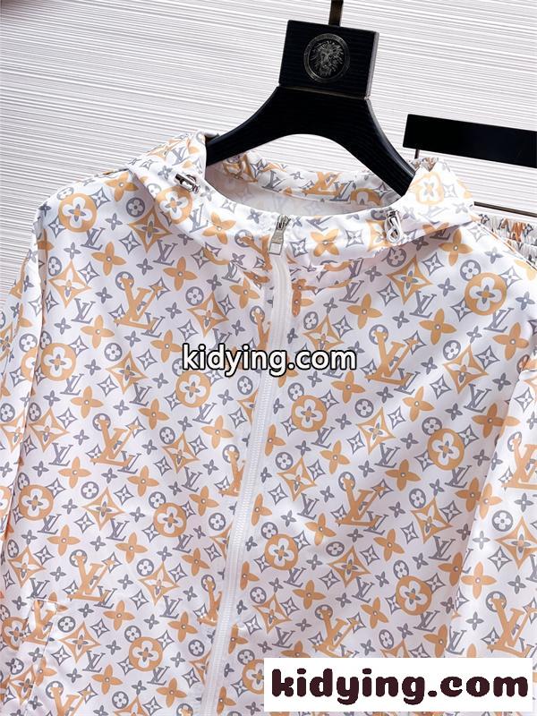 LOUIS VUITTON セットアップ ルイヴィトン スーパーコピー 幾何柄 清涼感 紫外線カット リラックス ビーチ-7