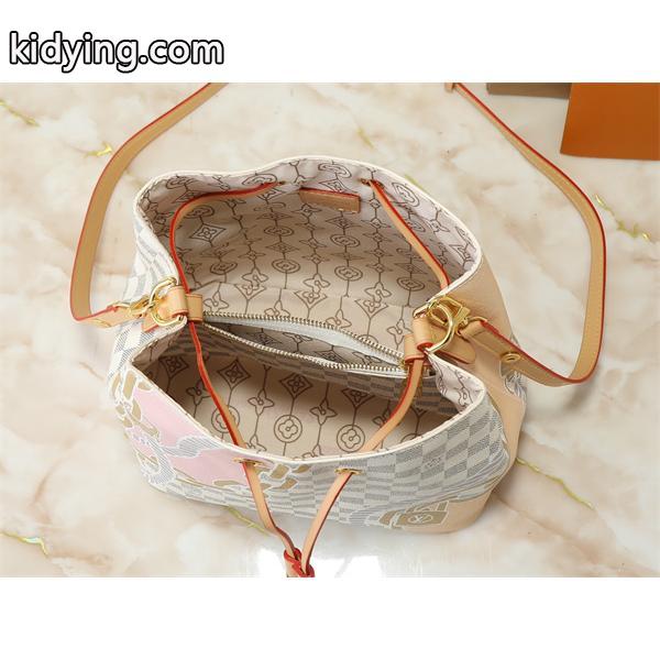 当店イチオシ 可愛い配色 トレンド LOUIS VUITTON ルイヴィトン コピー バケットバッグ-7