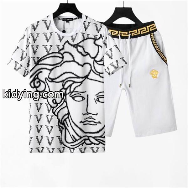 春夏トレンドカラー プラス ヴェルサーチ VERSACE 上下セット_ヴェルサーチ VERSACE_ブランド コピー 激安(日本最大級)-0