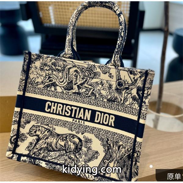 Dior 新作 book toteショッピングバッグ ディオールトートバッグコピー海外セレブ愛用大容量通勤スタイル-0