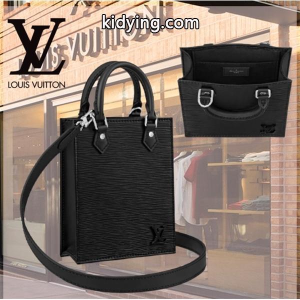 ルイヴィトン偽物プティット・サックプラ バッグ 大容量のあるトートバッグ黒色_ルイ ヴィトン LOUIS VUITTON_ブランド コピー 激安(日本最大級)-0