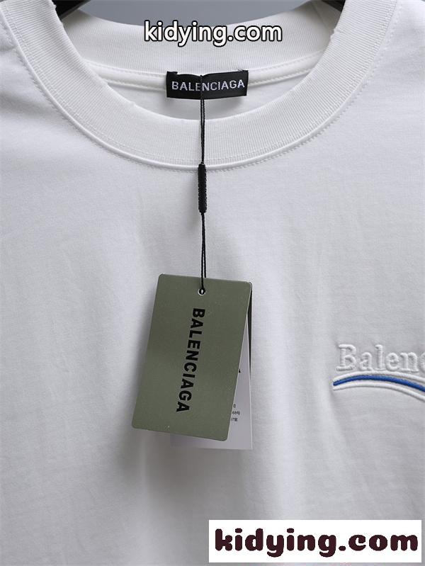 BALENCIAGA バレンシアガ コピー 期間限定 メンズ 半袖Tシャツ 刺繍 爽やか 定番モデル-1