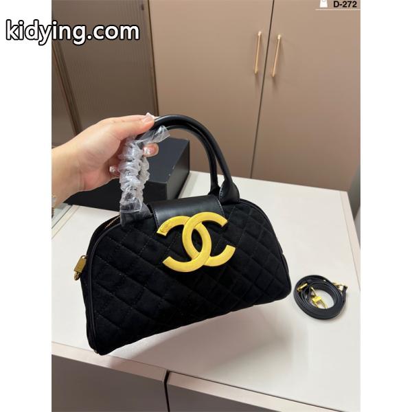 CHANEL シャネル 偽物 2025秋冬 クラシック モード ブラック 人気 エレガント ハンドバッグ-5