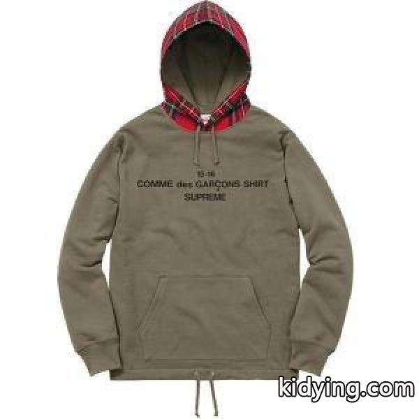 抜群の着心地 SUPREME X CDG Hooded Sweatshirt パーカー 万能に使える 2色選択可 使い勝手も抜群！_シュプリーム SUPREME_ブランド コピー 激安(日本最大級)-1