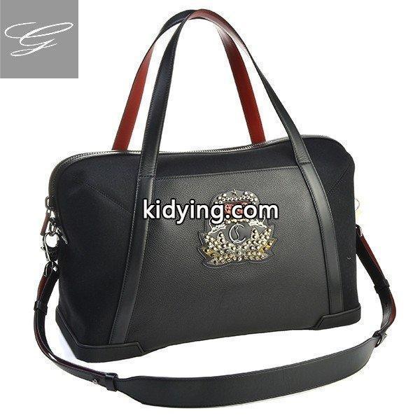 クリスチャンルブタン 2wayボストンバッグ CHRISTIAN LOUBOUTIN バッグ メンズ BAGDAMON ブラック 2018年春夏新作 1185018-0021-BK01 :24311850180021BK01:Import Brand Grace - 通販ショッピング-0