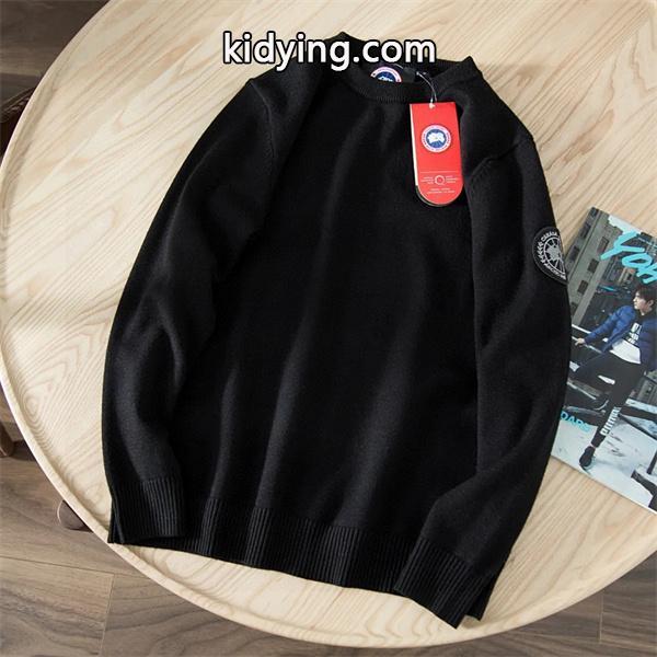 定番 マルチカラー ワンポイントロゴ 柔らか質感 秋冬万能 カナダグース コピー Canada Goose ニット-3