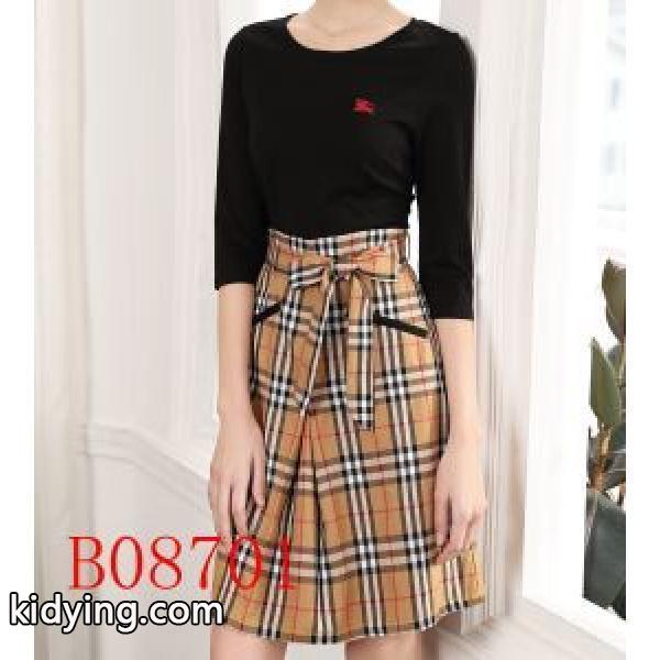 2019年春夏のトレンドアイテム ぐっと鮮度がアップ サラサラの着心地 バーバリー BURBERRY ワンピース_ワンピース_レディースファッション_スーパーコピーブランド激安通販 専門店-0