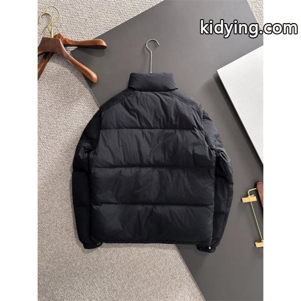ベージュカラーブロック 立領 モンクレール コピー ダウンジャケット MONCLER 秋冬必須アイテム-4