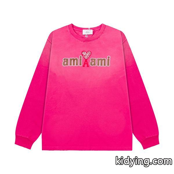 秋冬 存在感アップ ストリート 定番 AMI PARIS アミ パリス コピー スウェット-5